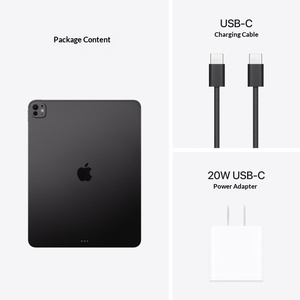 ขายส่งแท็บเล็ต Apple iPad Pro 13 นิ้ว รุ่น M5 ปี 2025 ใหม่ ความจุ 512GB รุ่น WIFI สีดำสเปซแบล็ค สำหรับธุรกิจ การเรียน และสำนักงาน ขนาด 13 นิ้ว รุ่น D - Product Image 6