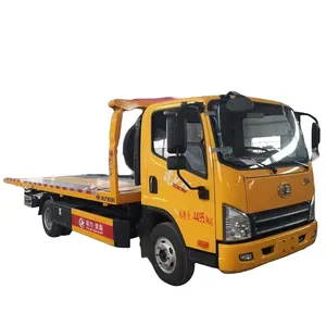 High Cost performance FAW 3T one tow two obstacle removal vehicle wrecker tow truck flatbed tow truck new used trucks
