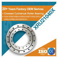 Roulement à rouleaux croisés pré-percé XRU21040X RU297X P5, roulement pour robot industriel 210*380*40mm, roulement de table rotative robuste