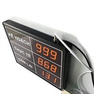 Compteur numérique LED résistant à la chaleur en plastique pour vitrine de boulangerie commerciale, minuterie, interrupteur, machine de comptage efficace pour bus - Product Image 1