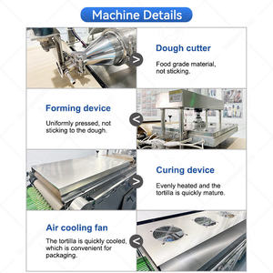 Máquina <span class=keywords><strong>Comercial</strong></span> OCEAN Totalmente Automática para Hacer Roti de Jowar, Máquina para Hacer Tortillas de Maíz Estilo Mexicano - Product Image 4