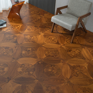 Parquet en chêne blanc multicouche brillant de style victorien, antidérapant, grade AS2047 ABC, 20 mm 16 mm, avec joint mâle et femelle, pour buanderie - Product Image 2