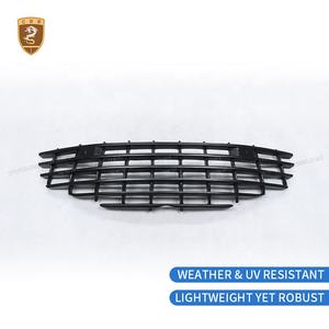 Grille de protection d'angle semi-visible en fibre de carbone sèche pour feux de jour (DRL) de pare-chocs avant, style 707 pour <span class=keywords><strong>Aston</strong></span> <span class=keywords><strong>Martin</strong></span> DBX - Product Image 5