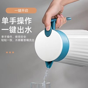 Zogifts alta calidad barato plástico Shell vidrio interior portátil coche termo 1L aislado hervidor de agua de gran capacidad para uso doméstico - Product Image 5