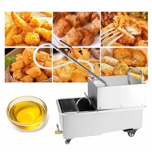 Commercial 48L Stainless Steel Cooking Oil Filter <b>Machine</b> New Condition Portable <b>Fryer</b> Oil Filtration System Brand New Oil Filtr - Product Image 1