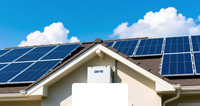 Kit complet de système solaire domestique 10 kW 12 kW 15 kW 20 kW, système d'énergie solaire hybride avec batteries au lithium 10 kWh 20 kWh 30 kWh 40 kWh