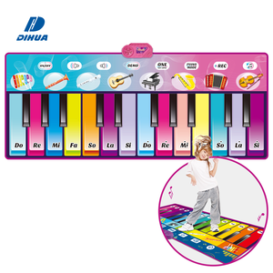 <span class=keywords><strong>Tapis</strong></span> <span class=keywords><strong>musical</strong></span> <span class=keywords><strong>interactif</strong></span>, <span class=keywords><strong>tapis</strong></span> sonore tactile avec plusieurs mélodies et modes d'apprentissage, jouet éducatif, jeu de rythme familial - Product Image 1