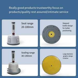 เครื่องปิดผนึกฟอยล์อะลูมิเนียมแบบเหนี่ยวนำความร้อนด้วยแม่เหล็กไฟฟ้าแบบแมนนวลสำหรับขวดพลาสติกและกระปุก - Product Image 5