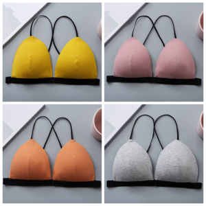 Nuevo conjunto de sujetador de punto sin tirantes para mujer, varios estilos, precio bajo al por mayor, transpirable, ajustado, con aros, moldeador de cuerpo - Product Image 6
