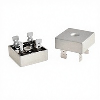 Redresseur de chargeur à pont complet carré KBPC5010 50A 1000V, quatre broches à traversage
