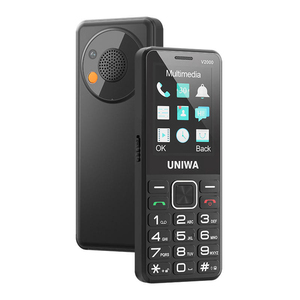 UNIWA V2000 หน้าจอ IPS ขนาด 2.4 นิ้ว รองรับซิมคู่ กล้อง 0.3MP โทรศัพท์มือถือปุ่มกด 4G พร้อมปุ่ม SOS สำหรับผู้สูงอายุ - Product Image 3