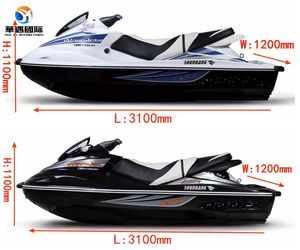 1300cc ba người sóng thuyền giải trí máy bay phản lực trượt tuyết thuyền với tốc độ cao động cơ cho đại dương sử dụng - Product Image 1