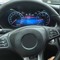 Écran d'Amélioration de Poste de Pilotage Virtuel Système Linux 12,3 Pouces pour Tableau de Bord Numérique Mercedes Benz Classe C GLC W205 2015-2019