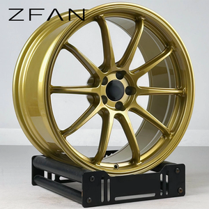 Rines ZFAN 5x112 de Aleación de Aluminio Forjado de 17-19 Pulgadas, Rines Personalizados <span class=keywords><strong>para</strong></span> Auto de Carreras <span class=keywords><strong>para</strong></span> <span class=keywords><strong>Mini</strong></span> <span class=keywords><strong>Cooper</strong></span> <span class=keywords><strong>S</strong></span> JCW F56/<span class=keywords><strong>R56</strong></span>, Nuevo Acabado Negro - Product Image 5