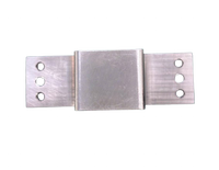 Piezas de Acero Inoxidable Fresadas por CNC Personalizadas, Componentes de Mecanizado CNC de Precisión, Soporte de Carcasa de Rodamiento de Doble Brida (Base de 8 Pernos)