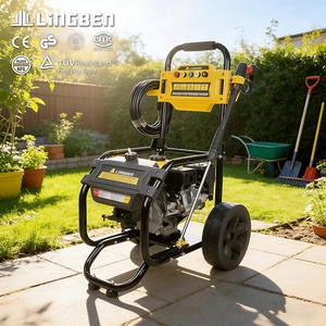 LINGBEN 170KC Nettoyeur haute pression portable, <span class=keywords><strong>fontaine</strong></span> et pompe pour petit étang, nettoyage haute pression - Product Image 1