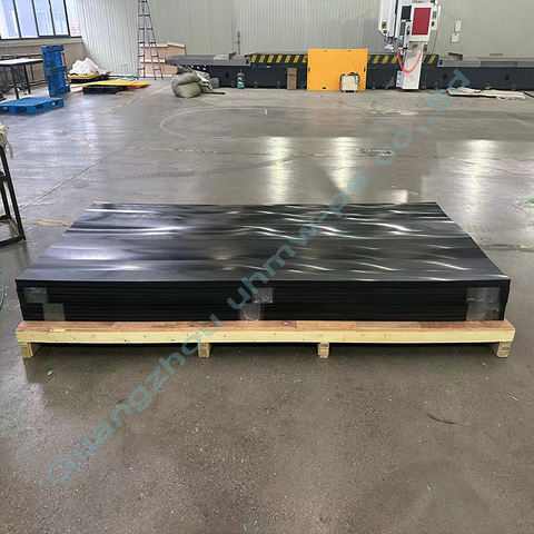 UHMWPE Hard Plastic Sheet Cutting High Wear Resistant Excellent Noise Abatement Anti-Static 5-300mm Thickness for Engineering