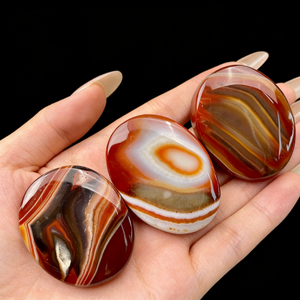 Groothandel Natuurlijke Kristal Ambachtelijke Hoge Kwaliteit Kristal Palm Steen Carneol Palm Steen voor Decoratie & Cadeau - Product Image 2