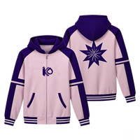 Sweat-shirt à capuche unisexe personnalisé en usine, imprimé, col rond, coupe régulière, avec poches, veste de commerce extérieur, manches longues