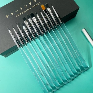 New Acrylic <b>Brush</b> Holder High Quality Nail <b>Brush</b> Nail Art <b>Brush</b> Line <b>Brush</b> <b>Round</b> Head Nail <b>Brush</b> UV Gel <b>Brush</b> - Product Image 4