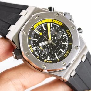 Reloj Mecánico Automático de Acero Inoxidable Drioshipping, Estilo Deportivo Moderno, Esfera de 42 mm, Diseño Multifuncional - Product Image 2