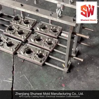Moule de moulage composite thermodurcissable multi-cavités DMC BMC pour isolateur électrique, sur mesure OEM, Shunwei Tooling Plastic