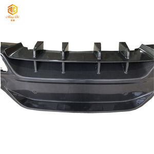 Glc63 Diffuseur arrière Diffuseur de pare-chocs en fibre de carbone pour Mercedes-benz Glc63s <span class=keywords><strong>Amg</strong></span> Glc43 X253 Coupé - Product Image 4