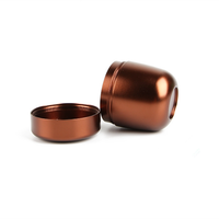 Boîte de conserve mini portable en alliage de titane et d'aluminium de 70 ml, boîte à thé scellée, petite boîte à thé en métal, boîte d'emballage pour voiture