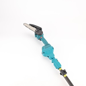 Ensemble d'outils de jardinage en deux pièces, comprenant une scie à longue portée et des sécateurs, avec une conception télescopique multifonctionnelle. - Product Image 2