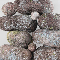 Pierres artificielles en mousse, faux rochers, accessoires de tournage pour films et télévision, rochers de jardin, aménagement paysager, accessoires pour événements commerciaux ST001 Rustique Naturel