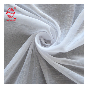 Voile d'<span class=keywords><strong>organza</strong></span> <span class=keywords><strong>blanc</strong></span> classique 100 % polyester, ignifuge intrinsèque, résistant à l'eau, luxueux et doux, pour rideaux de salon - Product Image 3