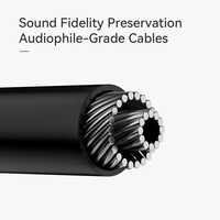 Adaptateur DAC AMP USB TRN TE+ Type-C mâle vers 3,5 mm femelle, câble audio 8 cœurs plaqué argent, 32 bits/384 kHz, amplificateur pour écouteurs