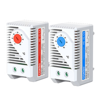 Interrupteur thermostatique intelligent MIBO 250V 10A normalement fermé, contrôleur de chauffage 0 à 60 ° Contrôle de température C PC pour la domotique