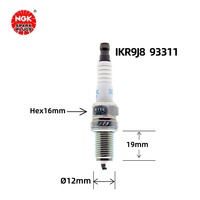 Usine directement prix iridium NGK bougies SPARK IKR9J8 93311 55210685 pour Jeep Compass