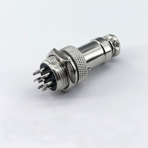 Conector de Aviación de 6 Pines Gx12 en Ángulo Recto, Enchufe Impermeable - Product Image 5