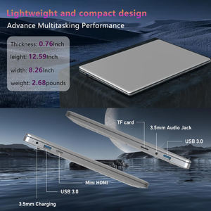 Ordinateur portable professionnel Intel J4125 N5030 avec SSD de 1 To, affichage HD à charge rapide, 5G Wi-Fi, 6 Go de RAM, 1024 Go de ROM, <span class=keywords><strong>suite</strong></span> bureautique - Product Image 5