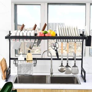 Adjustable Over Stainless Steel <b>Dish</b> Drying Kitchen <b>Rack</b> - Product Image 4