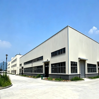 Atelier en structure acier multi-étages personnalisé, bâtiment préfabriqué OEM/ODM, options de hauteur et de couleur, haute résistance au vent 1