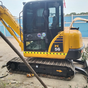 Excavatrice Komatsu PC56 d'occasion, 5,6 tonnes, moteur Cummins, pompe hydraulique Kawasaki, moteur d'origine japonaise, 1200-2000 heures, 90% neuve - Product Image 6