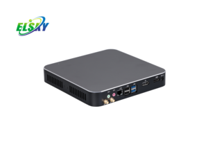 Máy tính mini không quạt ELSKY công nghiệp, chip Intel J4125/J5040 lõi tứ, hỗ trợ hiển thị kép 4K <span class=keywords><strong>HDMI</strong></span> DP, hệ điều hành Win10 tích hợp, thiết kế nhỏ gọn - Product Image 2