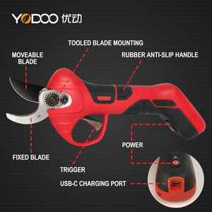 Migliori Prezzi YODOO Vendita Calda Forbici Elettriche da Giardino per Rami Alti Cesoie Elettriche con Asta Lunga - Product Image 2