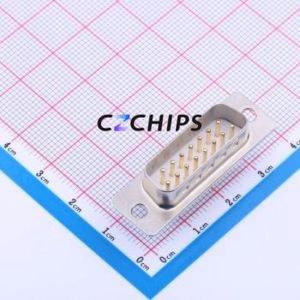 X0115WC2W1 D-Sub/VGA Connector Through hole Component (THT) Connector Standard D-Sub Male 15P Solder Wire Type - Product Image 1