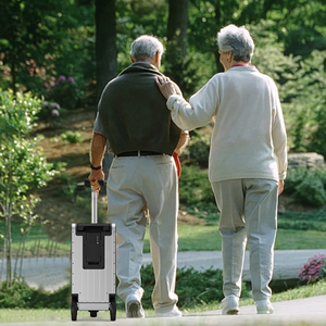 Dericsson Smart <span class=keywords><strong>Auto</strong></span> Follow <span class=keywords><strong>Valise</strong></span> électrique sans balais à batterie au lithium avec bagage à roulettes contrôlé par application - Product Image 4