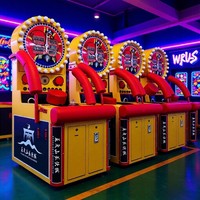 Machine de boxe électronique d'arcade à monnayeur, avec système de rédemption de tickets, modèle King of Fighters, kits de machine de boxe