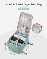 Sacs de cabine LOVEVOOK Ryanair 40x30x20, légers, pour l'été, bagages à main sous le siège avec fermeture éclair pour femmes, voyage