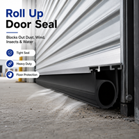 Joint d'étanchéité inférieur pour porte de garage à enroulement en EPDM, bande de caoutchouc robuste en aluminium pour volet de porte, pièces OEM, vente en gros usine