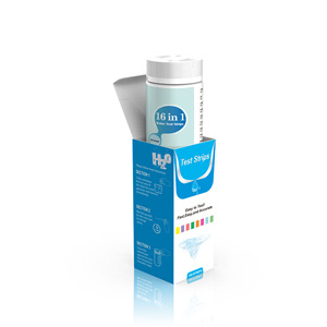 Wancheng Biotechnology 16 In 1 Water Test Strips 100 Strips Multi Parameter <b>Pool</b> Water Quality Detection - Product Image 1