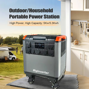 Station d'alimentation portable, générateur solaire 5000W silencieux pour la maison, le camping en plein air et les situations d'urgence - Product Image 4