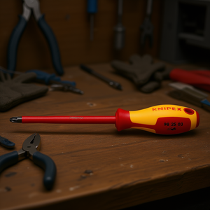 Tournevis Knipex Pozidriv à tête cruciforme 98 25 03, outil d'électricien - Product Image 3