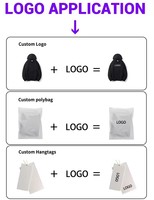 Sudadera con Capucha Unisex de Invierno, 380 Gramos, con Cierre, Tela Oxford, Ecológica, Transpirable, Color Sólido, Corte Holgado, 100% Algodón